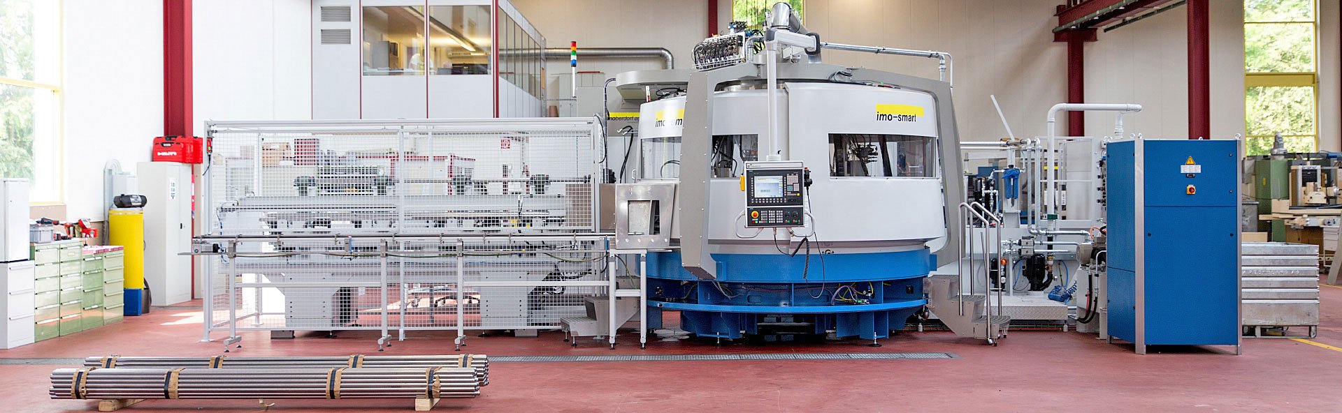 imo-smart in production hall imo-smart in production hall